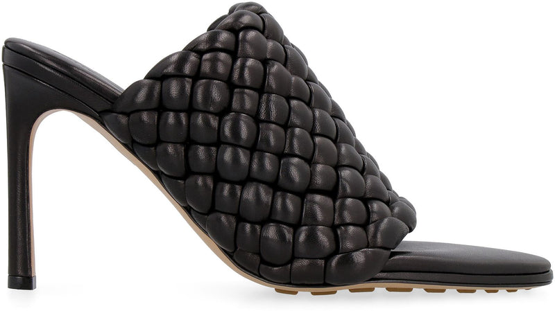 Bottega Veneta Bv Curve Leather Mules