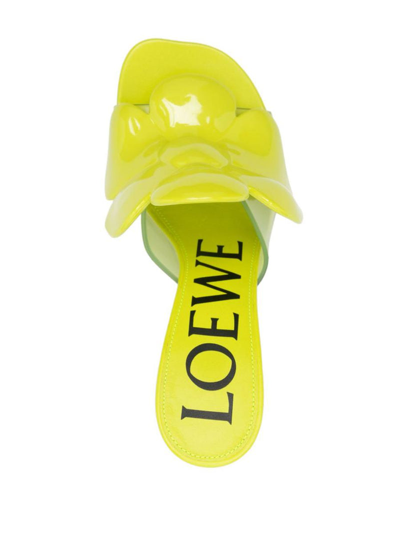 Loewe x Paula's Ibiza Petal Pvc Heel Mules