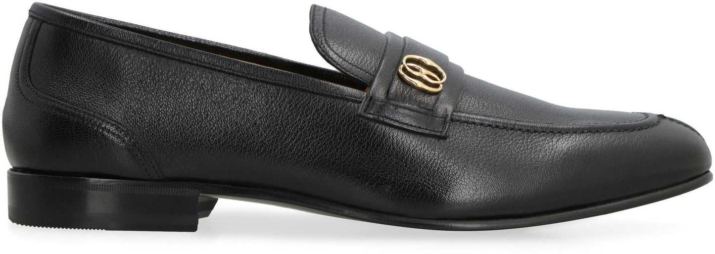 Bally Sadei Leather Loafers