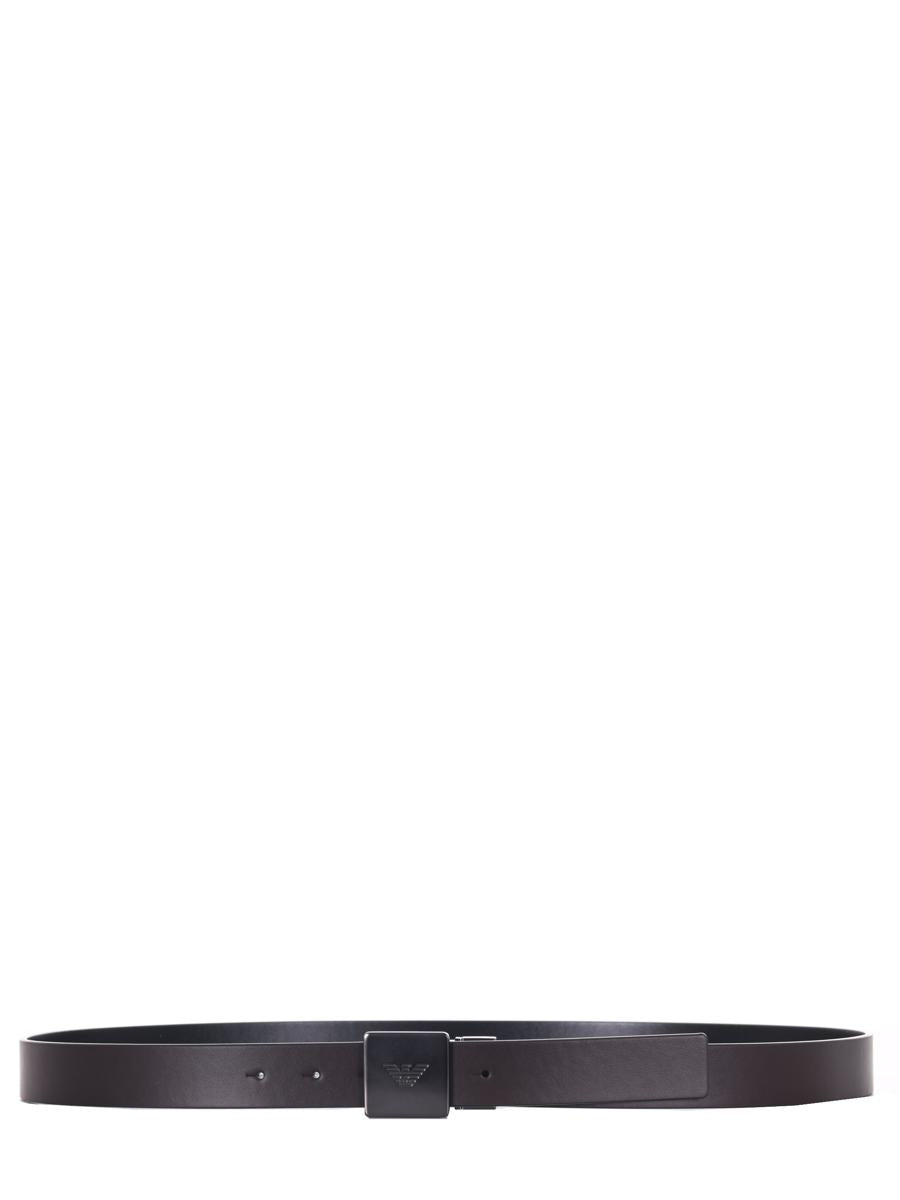 Emporio Armani  Reversible Leather Belt