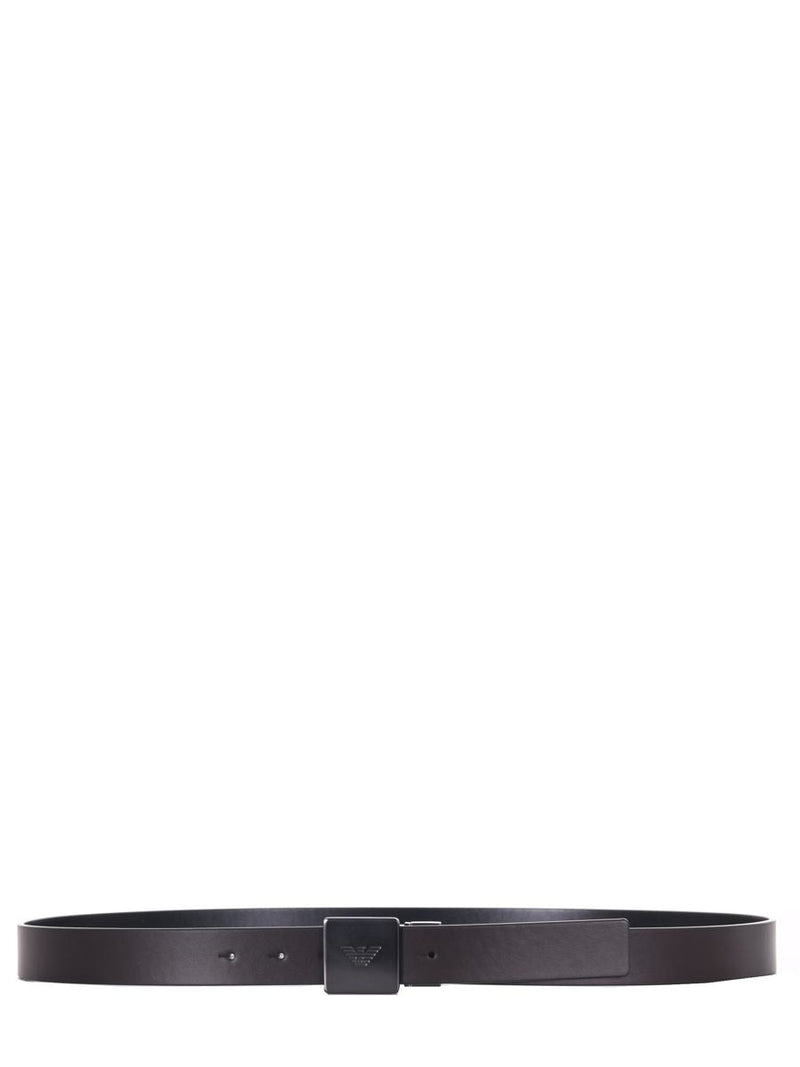 Emporio Armani  Reversible Leather Belt