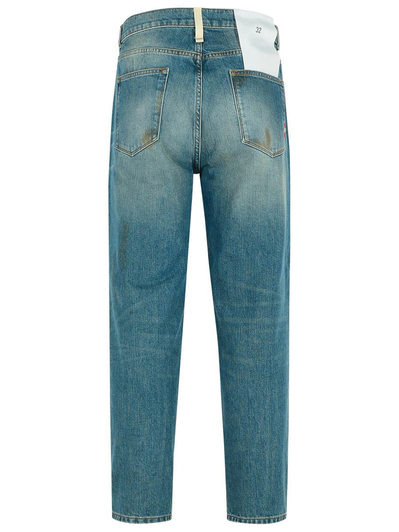Amish Light Blue Cotton Jeans