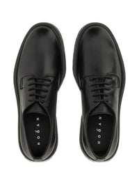 Hogan H673 Smooth Leather Derby Shoes