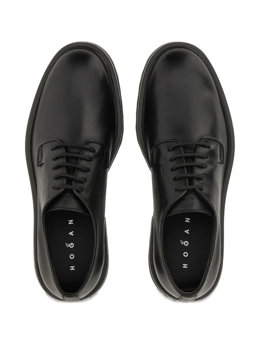 Hogan H673 Smooth Leather Derby Shoes