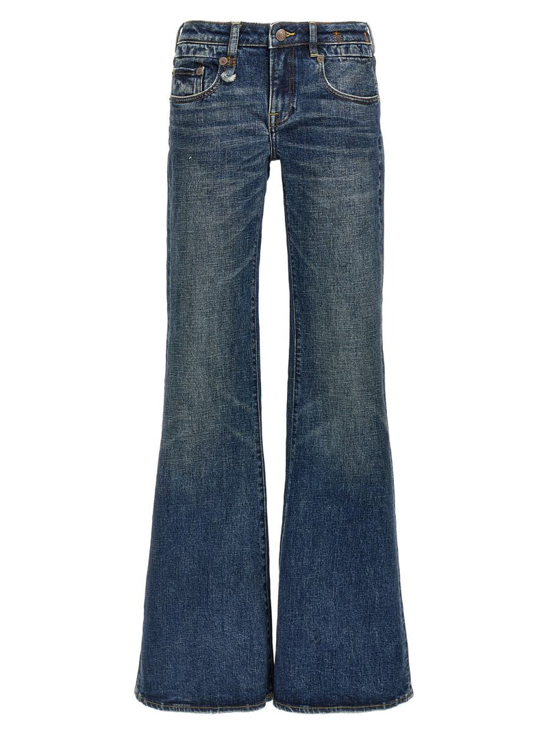 R13 'Overflow Boy Flare' Jeans