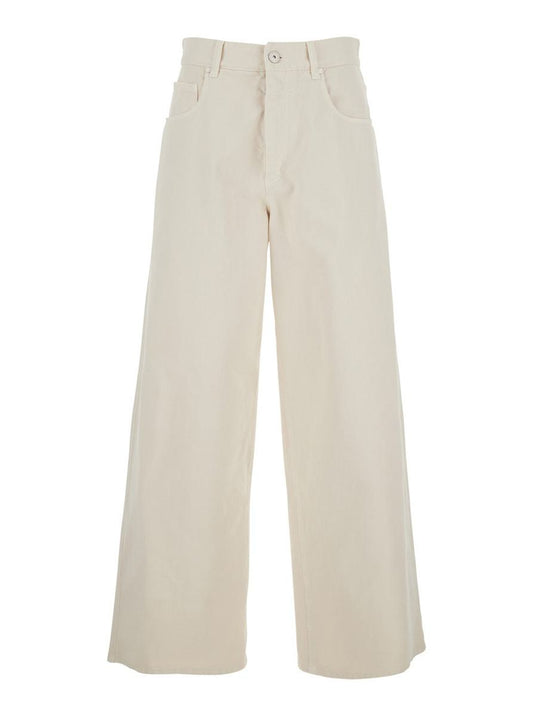 Brunello Cucinelli Wide Leg Jeans