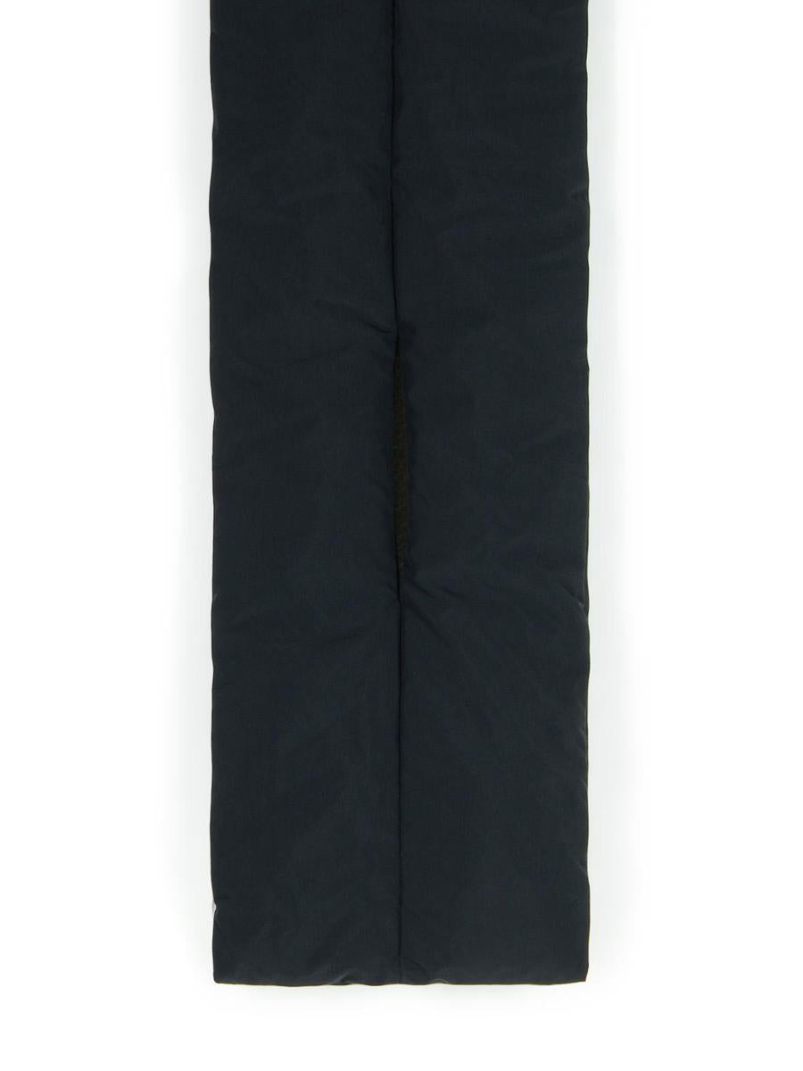 Jil Sander Black Polyester Scarf