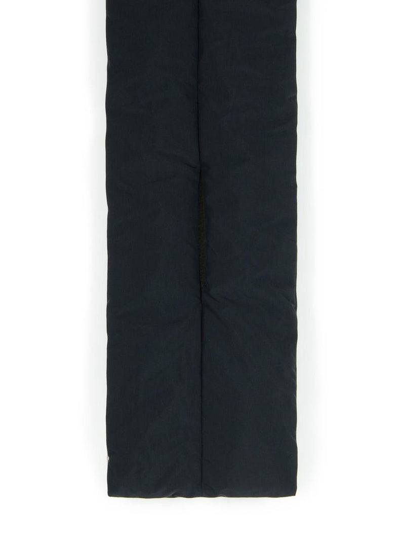 Jil Sander Black Polyester Scarf