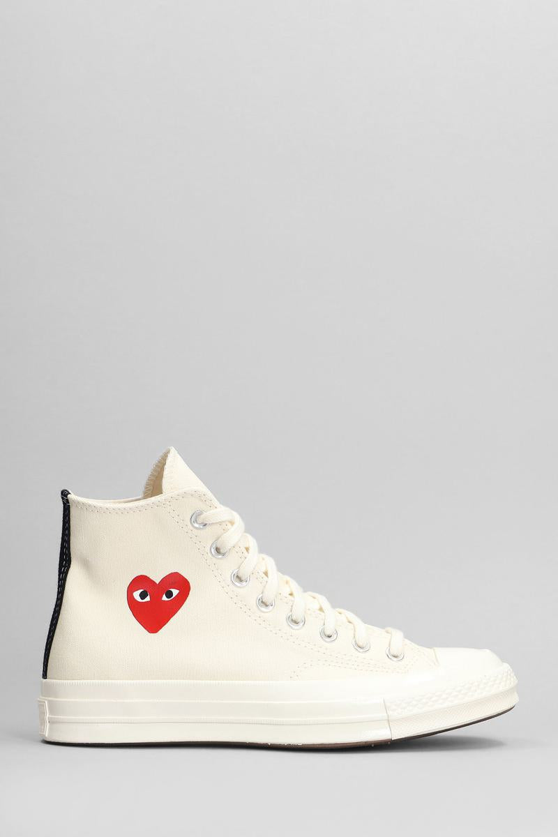 Converse X Comme Des Garçons Play Chuck 70 Cdg High Sneakers