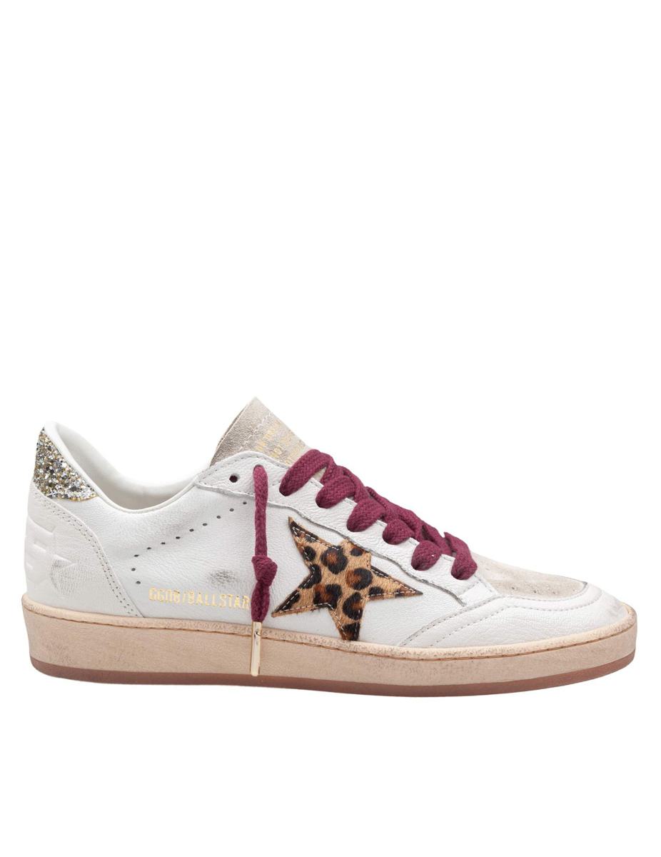 Golden Goose Leather And Suede Sneakers