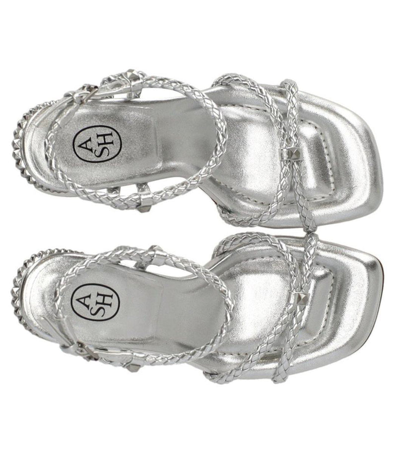 Ash Lola Bis Silver Heeled Sandal