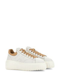 Hogan H-Stripes Leather Sneakers