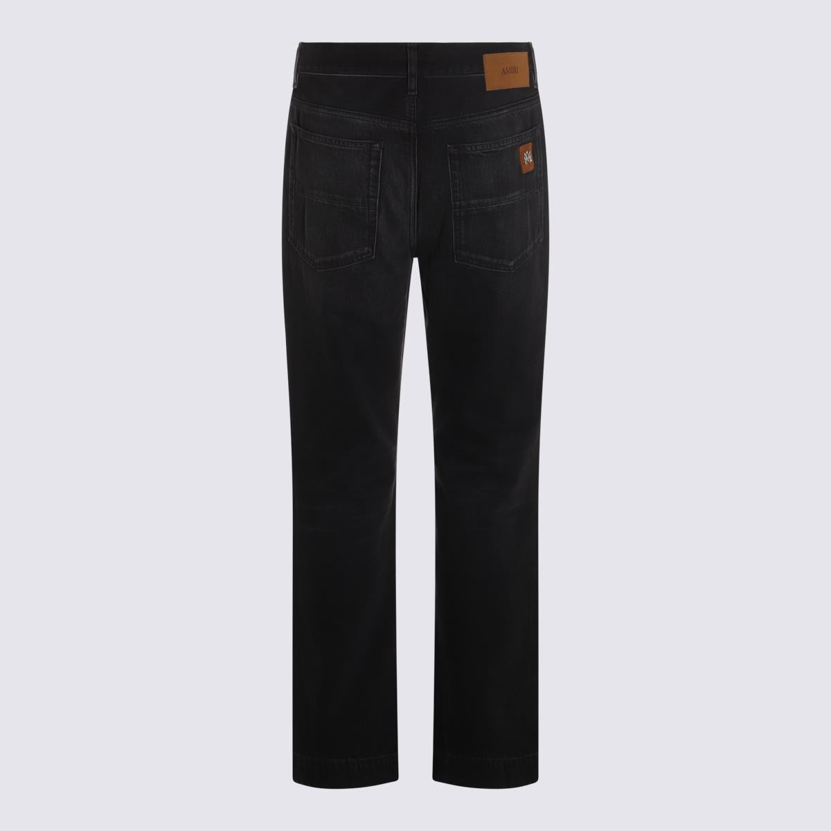 Amiri Black Cotton Jeans