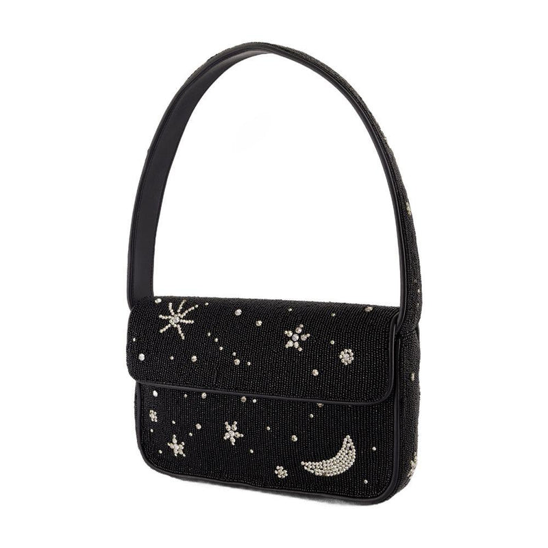 Staud Tommy Beaded Shoulder Bag