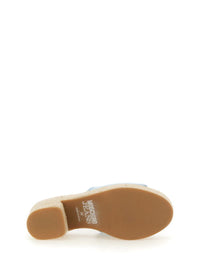 Moschino Jeans Denim Footbed