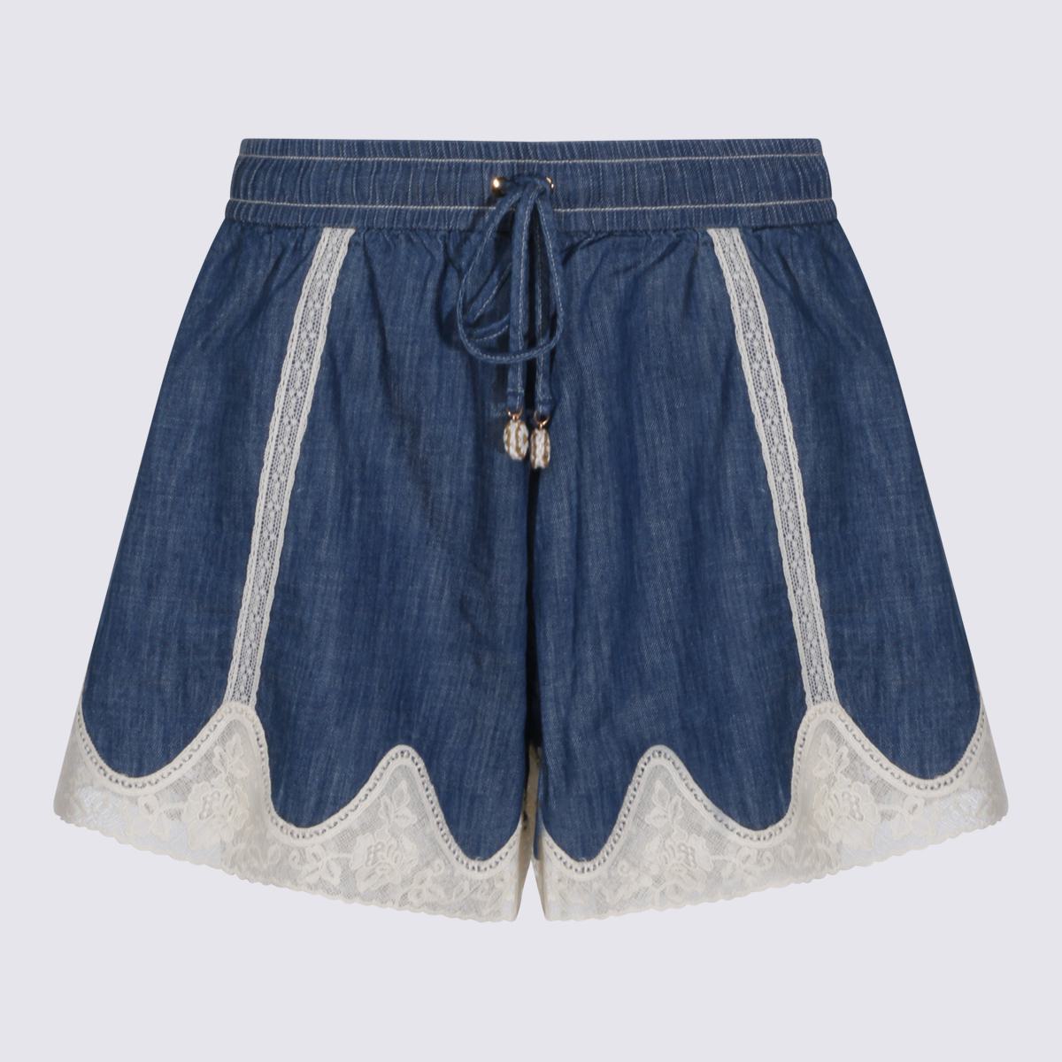 Zimmermann Pantaloncini Railway Blue