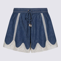 Zimmermann Pantaloncini Railway Blue