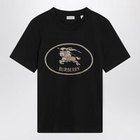 Burberry T-Shirt With Equestrian Knight Design