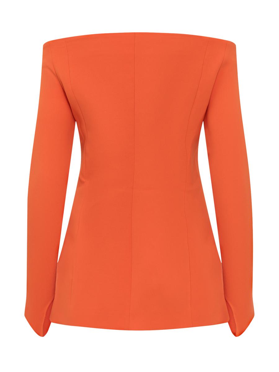 Alessandro Vigilante Blazer With Bare Shoulders