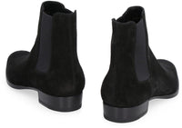 Saint Laurent Wyatt 30 Suede Chelsea Boots