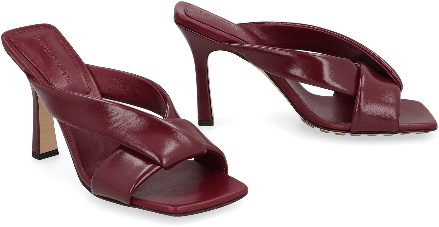 Bottega Veneta Riva Leather Mules