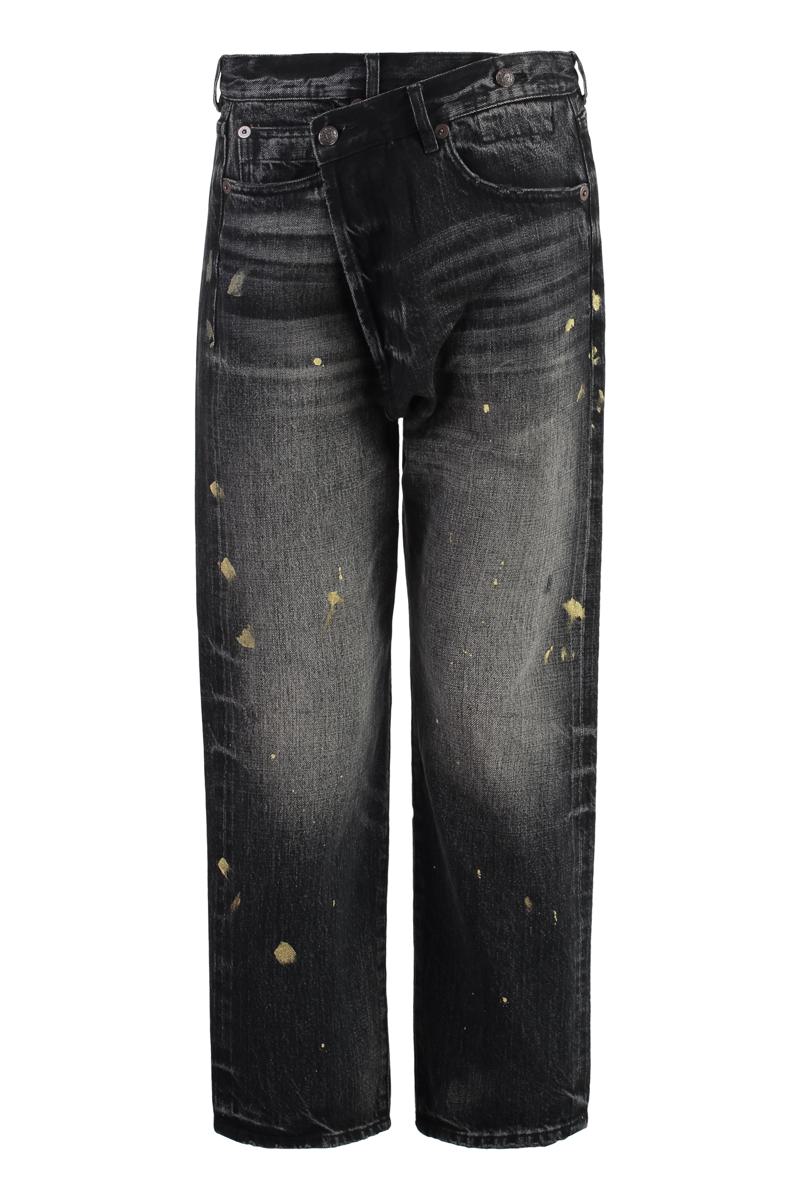 R13 5-Pocket Straight-Leg Jeans