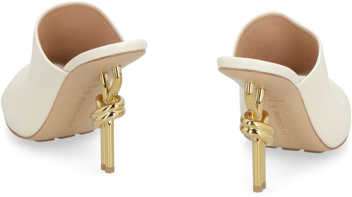 Bottega Veneta Knot Leather Mules