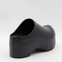 Marni Black Leather Sandals