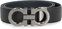 Salvatore Ferragamo Gancini Reversible Leather Belt