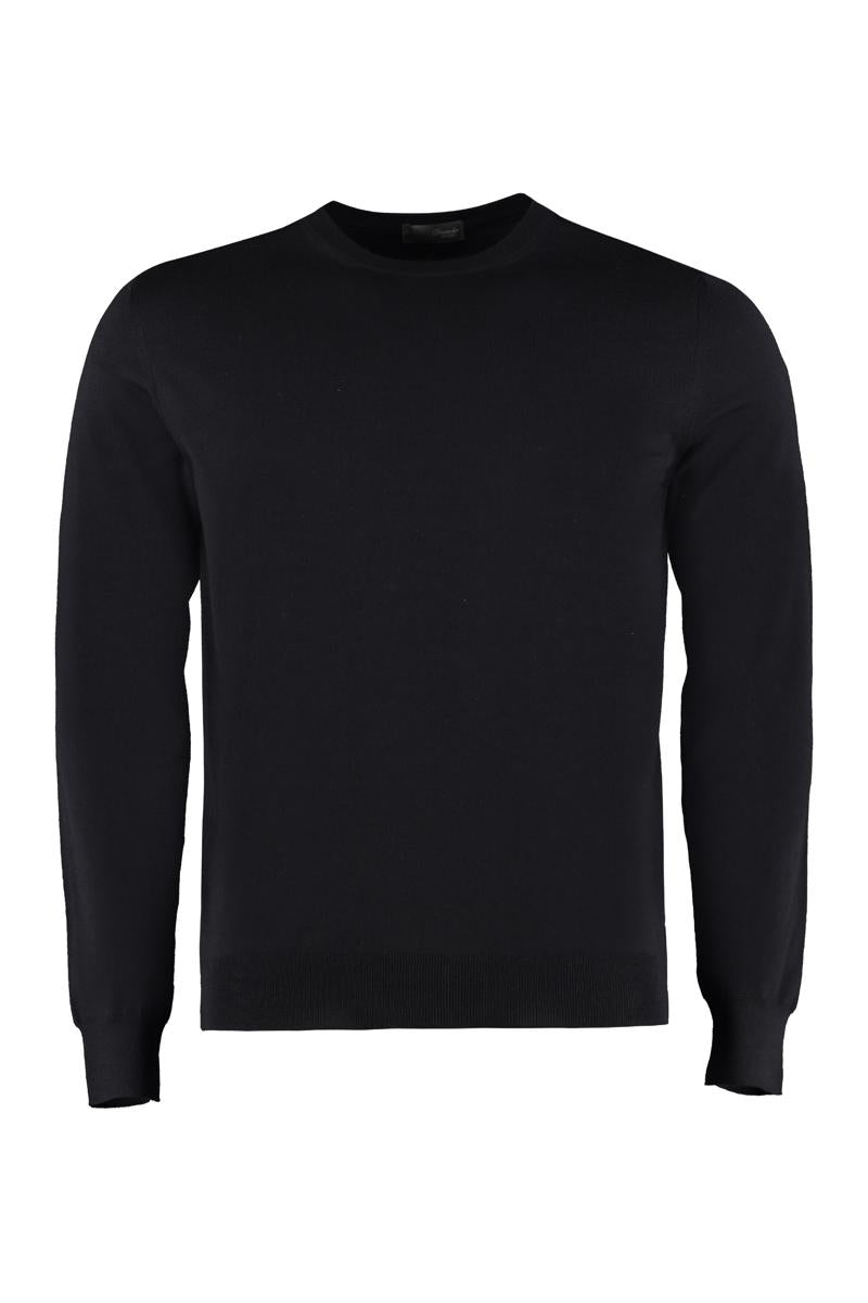 Drumohr Wool Crew-Neck Pullover