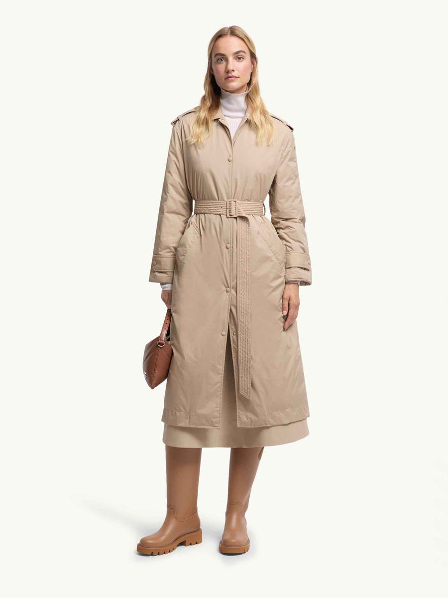 Moncler Yevre Down Trench Coat