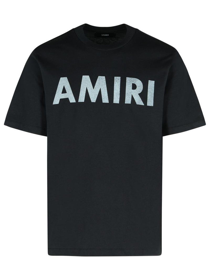 Amiri Black Cotton T-Shirt