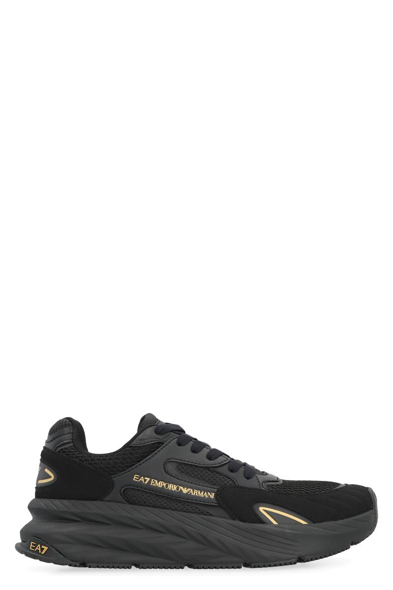Ea7 Emporio Armani Mesh Sneakers