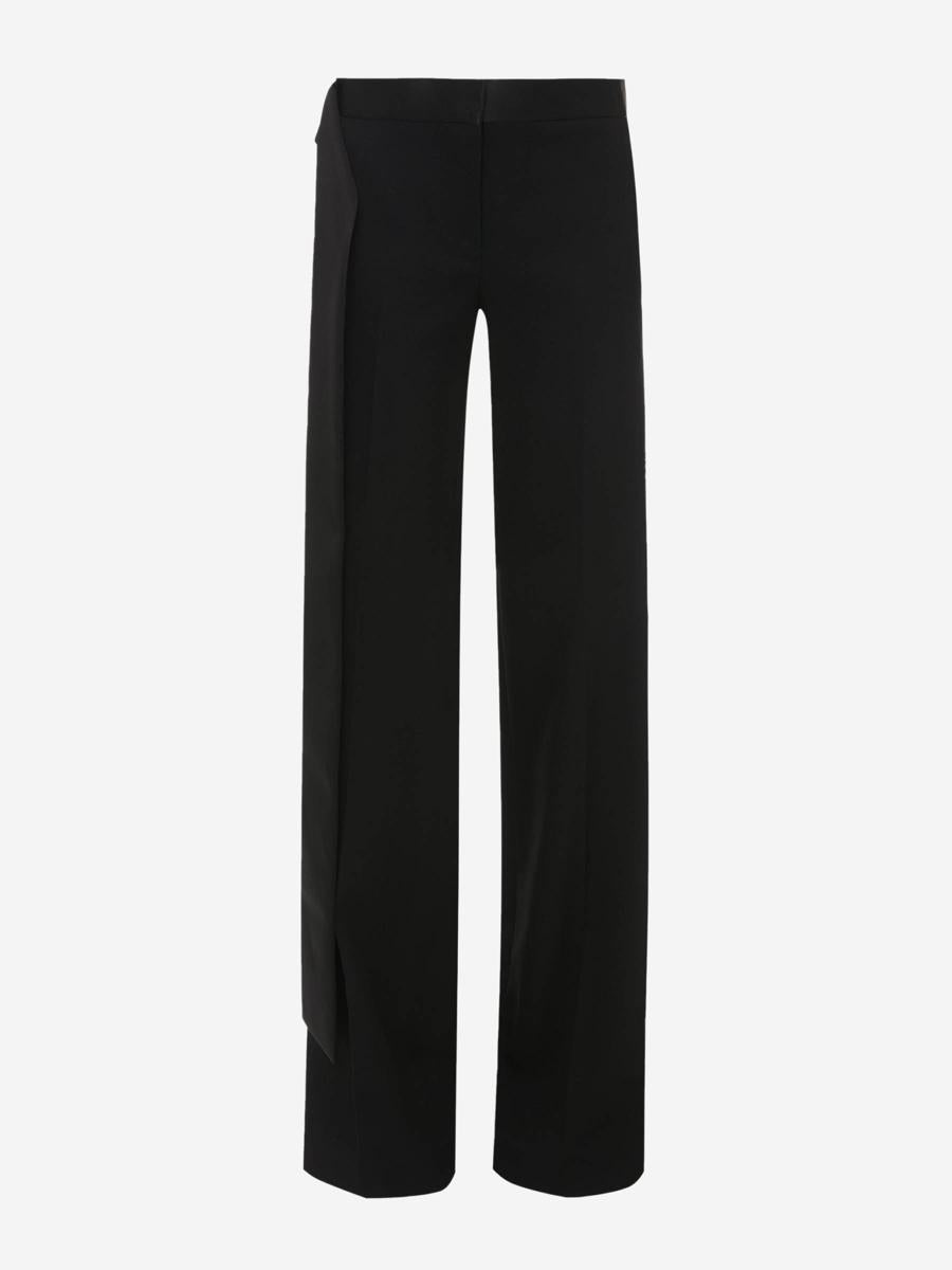 Victoria Beckham Satin Bow Pants