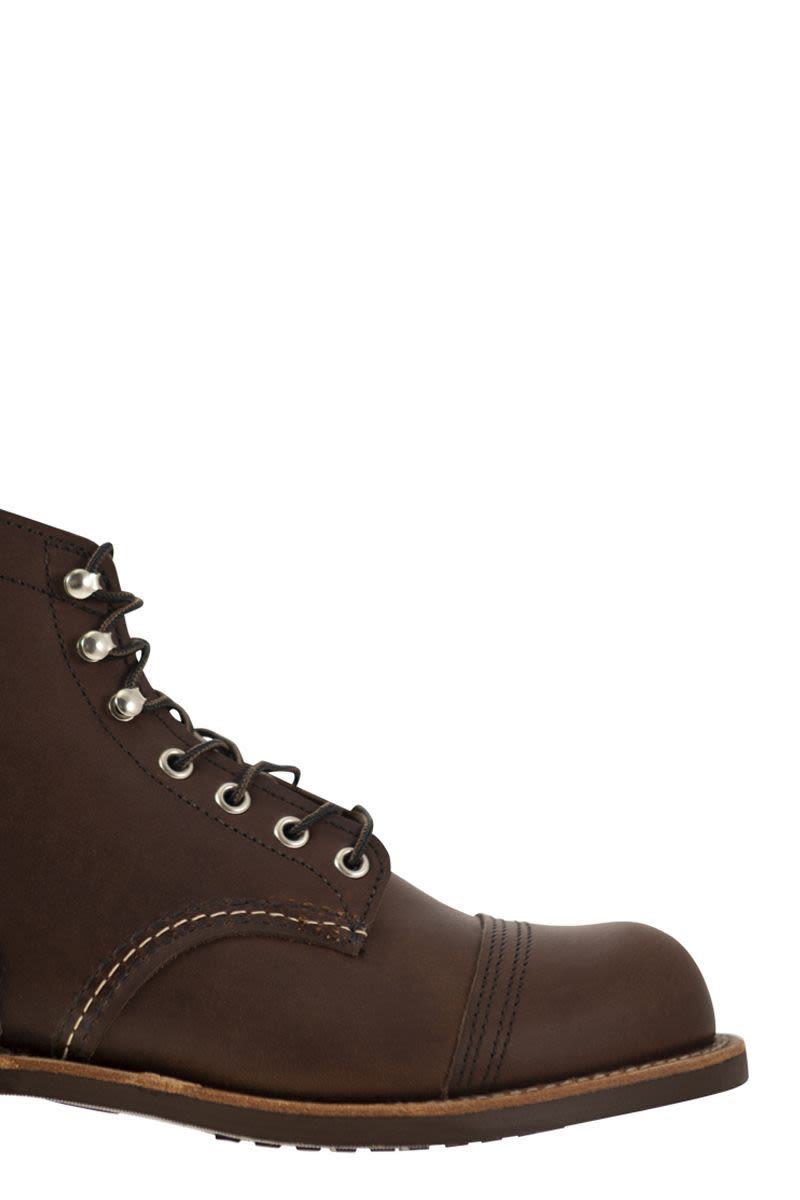 Red Wing Shoes Iron Ranger Amber - Laced Boot