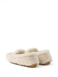 Prada Shearling Driving Shoes