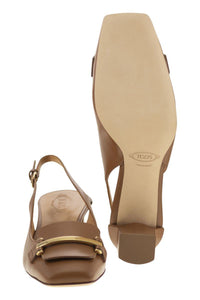 Tod'S Slingback Leather Décolleté