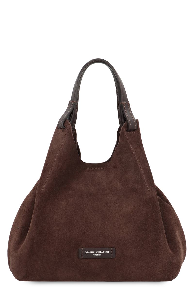 Gianni Chiarini Dua Suede Handbag