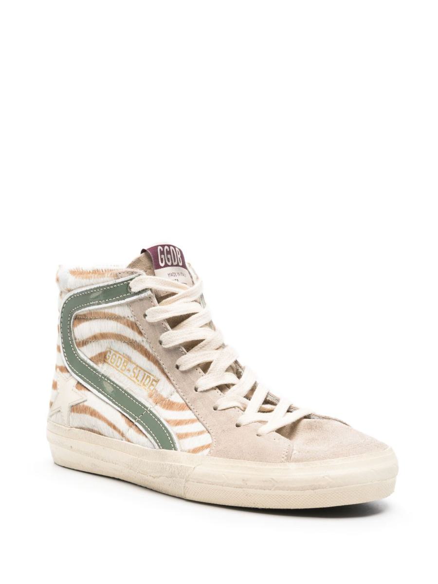 Golden Goose Slide Classic Leather Sneakers