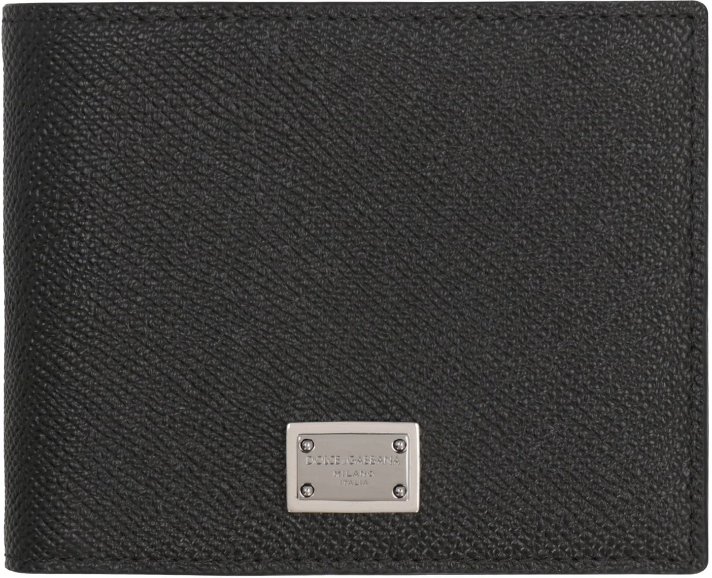 Dolce & Gabbana Leather Flap-Over Wallet