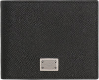 Dolce & Gabbana Leather Flap-Over Wallet