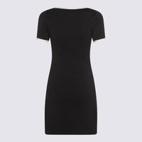 Courrèges Black Cotton Mini Dress