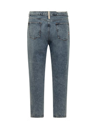 Amish Amish Straight Denim Stonewashed Jeans