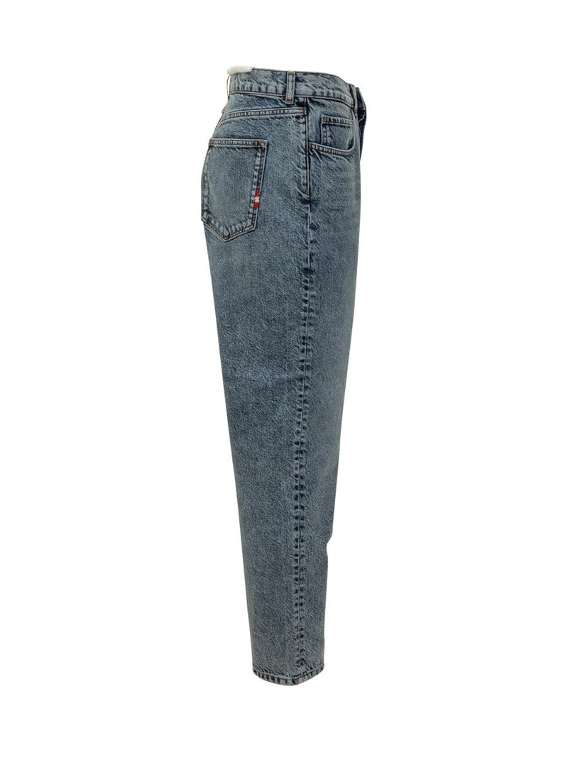 Amish Amish Straight Denim Stonewashed Jeans