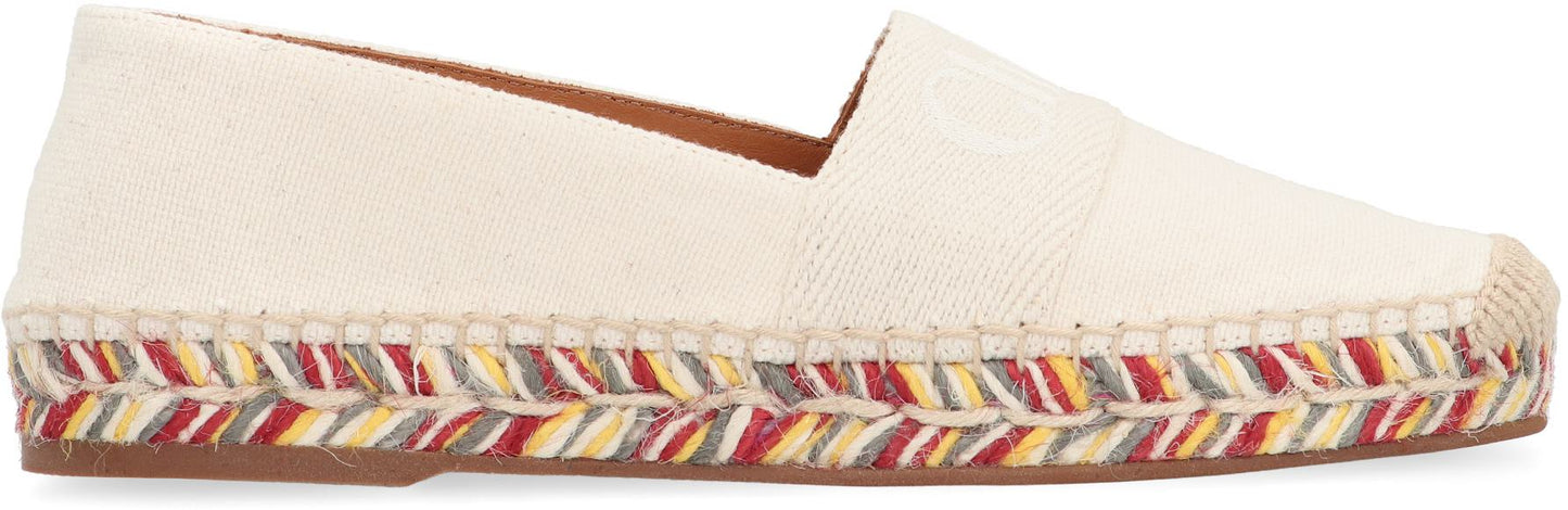 Chloé Piia Canvas Espadrilles