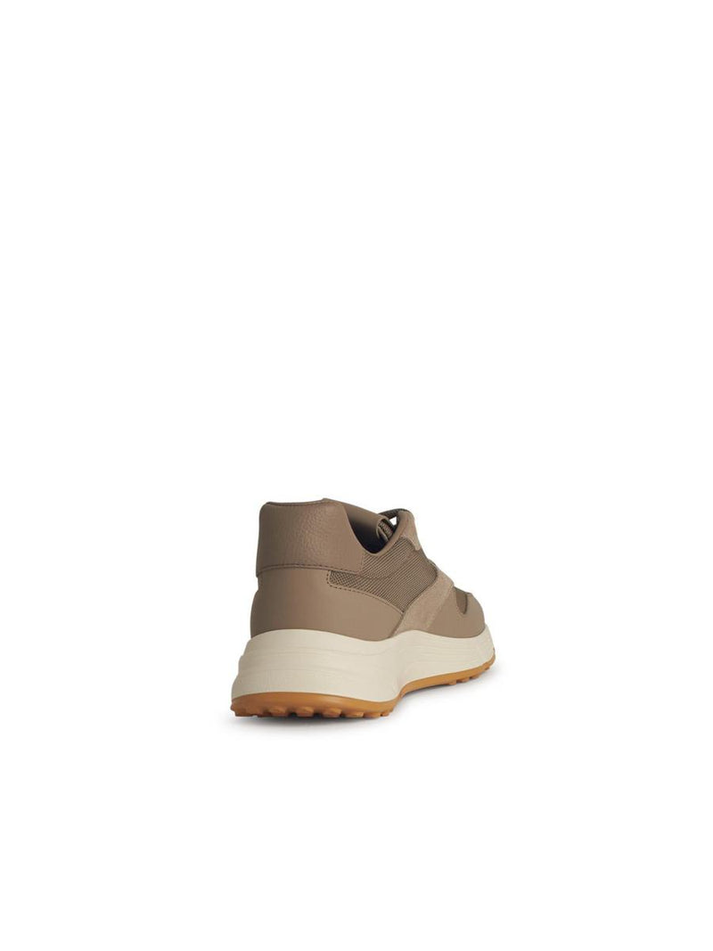 Hogan 'Hyperlight' Beige Leather Sneakers