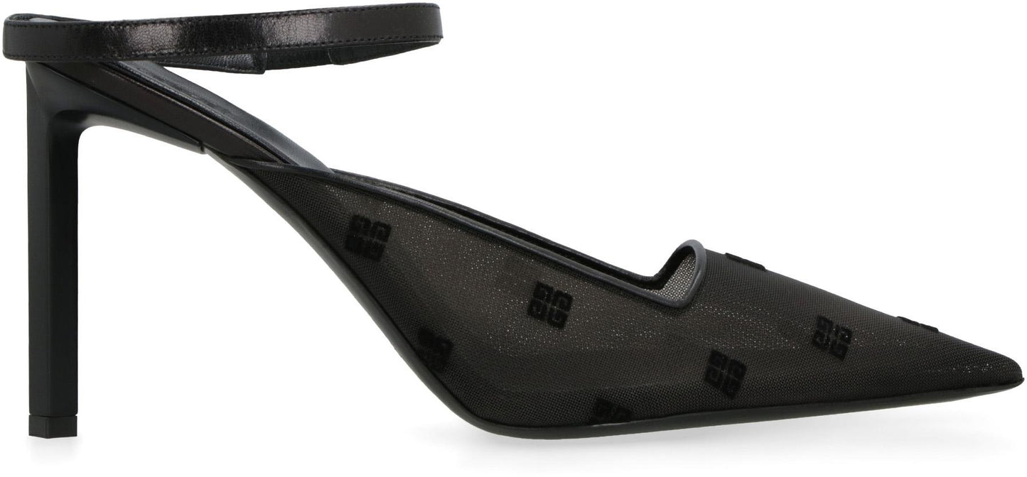 Givenchy Show Pointy-Toe Mules