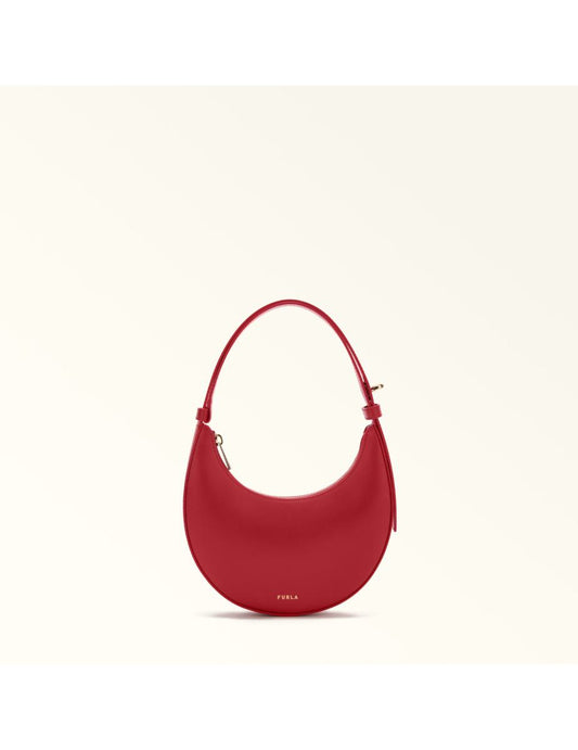 Furla Mini Leather Hobo Bag