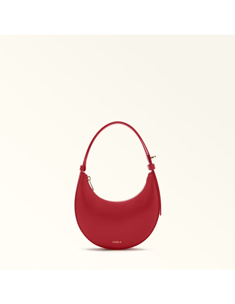 Furla Mini Leather Hobo Bag