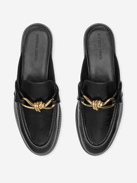 Bottega Veneta Astaire Leather Moccasins